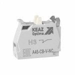 Контактный блок OptiSignal D22 A45-CB-V-NC 1НЗ винтовой зажим ZBE102