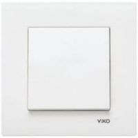 Выключатель 1кл с/у бел IP20 Karre Viko (1/12/120)