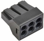 Клемма на 6 пров. 773-306 (0,75-2,5мм) с пастой IEK (50/4000) Клемма на 6 пров. 773-306 (0,75-2,5мм) с пастой IEK (50/4000)