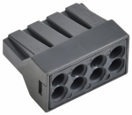 Клемма на 8 пров. 773-308 (0,75-2,5мм) с пастой IEK (50/3000)