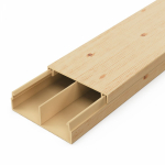 Кабель-канал монтажный 2000x30x10мм пластик дерево 1 перегород. ПРОМРУКАВ