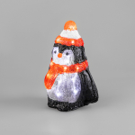 Акриловая светодиодная фигура «Пингвиненок» 19х14,5х25 см, 20 светодиодов, батарейки 2хAA (не входят в комплект) NEON-NIGHT Акриловая светодиодная фигура «Пингвиненок» 19х14,5х25 см, 20 светодиодов, батарейки 2хAA (не входят в комплект) NEON-NIGHT