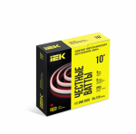 Комплект светодиод подсветки "Неон" красный (лента 10м LSR5-2835R120-8-IP65-220В+драйвер) IEK (1/10)