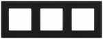 Рамка для розеток и выключателей ЭРА Серия 12 12-5203-05 на 3 поста, Классик, антрацит Рамка для розеток и выключателей ЭРА Серия 12 12-5203-05 на 3 поста, Классик, антрацит