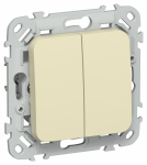 FLITE Выключ. жалюзи с блок. 10А ВЖ42-2-0-ФлН нав. IEK