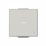 Клавиша одинарная перекидная для выкл-ля/кнопки символ «звонок» пластик матовая IP20 ABB