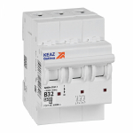 Выключатель автоматический модульный OptiDin ВМ63-3B32-4,5-УХЛ3