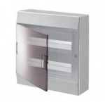 Бокс 36мод настен пласт 2 ряда (дв. прозр)IP41 (с клемм) Mistral41 W ABB Бокс 36мод настен пласт 2 ряда (дв. прозр)IP41 (с клемм) Mistral41 W ABB