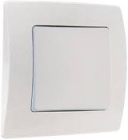 Выключатель 1кл с/у крем IP20 Lilium Natural Kare Makel (1/12/120)