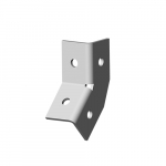 Угол 3D 135 град., 4 отверстия, толщ. 4,0 мм, гор. цинк