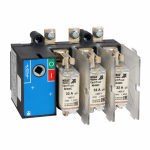 Выключатель/переключатель нагрузки 4-полюсный (4P) 0кВт с поворот. ручкой, в корпусе, IP00 напольный щитовой КЭАЗ