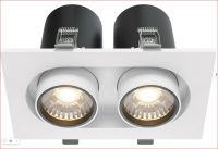 Встраиваемый светильник Hidden 4000K 2x10W 36° DL045-02-10W4K-W