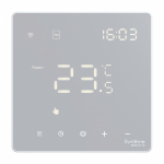 Терморегулятор сенсорный Wi-Fi  с/у белый в сборе ArtGallery Systeme Electric