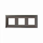 Рамка цвет серый глянцевый, пластик горизонт. и вертик., DKC Рамка цвет серый глянцевый, пластик горизонт. и вертик., DKC
