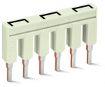 Кроссовый соединитель для клеммных блоков втычная 6 зажимов с изоляцией Wago _
