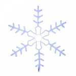 Фигура световая "Большая Снежинка" цвет синий, размер 95х95 см NEON-NIGHT Фигура световая "Большая Снежинка" цвет синий, размер 95х95 см NEON-NIGHT