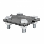 Зажим универсальный полоса 30 - прут 10 (пластина 57x57мм) HZ EKF Зажим универсальный полоса 30 - прут 10 (пластина 57x57мм) HZ EKF