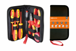 Набор диэлектрического инструмента №1, тканевый пенал, 8 предметов, 1000 В, “ЭкспертЭлектрик” TDM Набор диэлектрического инструмента №1, тканевый пенал, 8 предметов, 1000 В, “ЭкспертЭлектрик” TDM