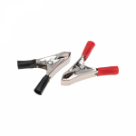 Зажим "крокодил" (черн+красн) 10А 50мм (2шт/упак) PROCONNECT (1/1/50)