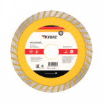 Диск алмазный отрезной Turbo волна 125x22.2 мм Kranz Диск алмазный отрезной Turbo волна 125x22.2 мм Kranz