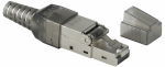 Разъём RJ-45 FTP для кабеля кат.6 полевая заделка ITK Разъём RJ-45 FTP для кабеля кат.6 полевая заделка ITK