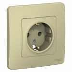 Розетка 1гн с З/К с/у крем 16А Blanca Systeme Electric (1/10)