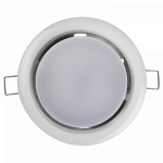 Светильник встраив под лампу GX53 10639.1 106х39мм точечный бел. JazzWay