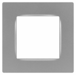 Рамка 1гн алюминий классик 12-5201-03 Эра12 ЭРА (1/20/200)