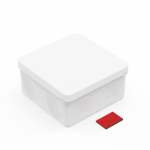 Коробка распределительная 60-0300-9003-ПП для ПМ двухкомпонентная безгалогенная (HF) белая 100х100х50 с противопожарной пластиной (66шт/уп) Промрукав Коробка распределительная 60-0300-9003-ПП для ПМ двухкомпонентная безгалогенная (HF) белая 100х100х50 с противопожарной пластиной (66шт/уп) Промрукав