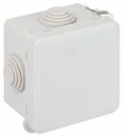 Распаячная коробка ЭРА KOR-65-65-50-4gv-MP серая 65х65х50мм с гермовводами 4 входа прямой монтаж IP55 Распаячная коробка ЭРА KOR-65-65-50-4gv-MP серая 65х65х50мм с гермовводами 4 входа прямой монтаж IP55