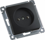 Розетка HEGEL 1-мест. механизм с накладкой без З/К скр. уст-ки16А 220-250В IP00 черный Розетка HEGEL 1-мест. механизм с накладкой без З/К скр. уст-ки16А 220-250В IP00 черный