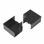 Поворот на 90 градусов 20х10 черный (4 шт/комп) Промрукав Поворот на 90 градусов 20х10 черный (4 шт/комп) Промрукав