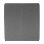 Выключатель 2кл промежуточный с/у титан механизм с рамкой MIELE ROUND KRANZ (1/100) Выключатель 2кл промежуточный с/у титан механизм с рамкой MIELE ROUND KRANZ (1/100)