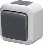 Выключатель 2кл о/у серый P54 VariantI ABB Выключатель 2кл о/у серый P54 VariantI ABB