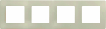 Рамка 4гн кремовый горизонтальная Etika Legrand (1/10) Рамка 4гн кремовый горизонтальная Etika Legrand (1/10)
