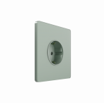 Systeme Infinity, Розетка С/У с ЗК (250В, 16А, защит.шторки), Таежное утро Systeme Infinity, Розетка С/У с ЗК (250В, 16А, защит.шторки), Таежное утро