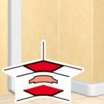 Угол внутренний изменяемый 50х150, белый, DLP Legrand (1/5/5) Угол внутренний изменяемый 50х150, белый, DLP Legrand (1/5/5)