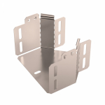 Переходник - редуктор д/лист. каб. лотка без разъема/соедин-ля c симметр. редукцией с высотой лотка100мм нерж. сталь ПРОМРУКАВ Без серии Переходник - редуктор д/лист. каб. лотка без разъема/соедин-ля c симметр. редукцией с высотой лотка100мм нерж. сталь ПРОМРУКАВ Без серии