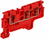 ARMAFIX Клемма пруж. CX4-3 3-конт. красная IEK