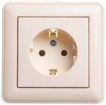 Розетка 1гн с З/К с/у крем в сборе 16А W59 Systeme Electric (1/20) Розетка 1гн с З/К с/у крем в сборе 16А W59 Systeme Electric (1/20)