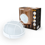 Светильник НБП IP54 255*240*115 круг с решеткой под лампу Е27 max 100Вт, Gauss 1/8 Светильник НБП IP54 255*240*115 круг с решеткой под лампу Е27 max 100Вт, Gauss 1/8