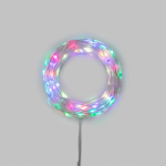 Умная гирлянда Роса с крупными каплями 10м 100 LED RGB мягкий прозрачный провод IP20 USB NEON-NIGHT