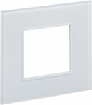 Рамка 1гн стекло белый арктический SK-F21W SKANDY IEK (1/10/100)