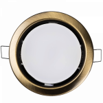 Светильник встраив под лампу GX53 10639.28 106х39мм точечный матов. бронз. JazzWay Светильник встраив под лампу GX53 10639.28 106х39мм точечный матов. бронз. JazzWay