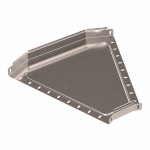 Угол д/листового кабель.лотка 45° горизонтальн. без соединит. разъема нержавеющая сталь серый ПРОМРУКАВ Угол д/листового кабель.лотка 45° горизонтальн. без соединит. разъема нержавеющая сталь серый ПРОМРУКАВ