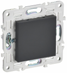 Заглушка с суппортом с/у графит механизм SK-C01G SKANDY IEK (1/10/100)