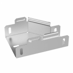 Переходник - редуктор д/лист. каб. лотка без разъема/соедин-ля сужение слева 101.5мм/51.5мм с высотой лотка50мм оцинк. ПРОМРУКАВ _ Переходник - редуктор д/лист. каб. лотка без разъема/соедин-ля сужение слева 101.5мм/51.5мм с высотой лотка50мм оцинк. ПРОМРУКАВ _