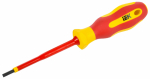 Отвертка шлицевая SL4х100мм диэлектрическая 1000В Т2 ARMA2L 5 IEK (1/12/216)