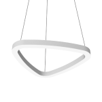 Светодиодный светильник VARTON Enso A 560х530х40 мм 40 Вт 4000 K подвесной RAL9003 белый матовый с рассеивателем опал Светодиодный светильник VARTON Enso A 560х530х40 мм 40 Вт 4000 K подвесной RAL9003 белый матовый с рассеивателем опал