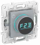 Терморегулятор электронный с подсв с/у серый механизм SK-T01Gr SKANDY IEK (1/10/100) Терморегулятор электронный с подсв с/у серый механизм SK-T01Gr SKANDY IEK (1/10/100)